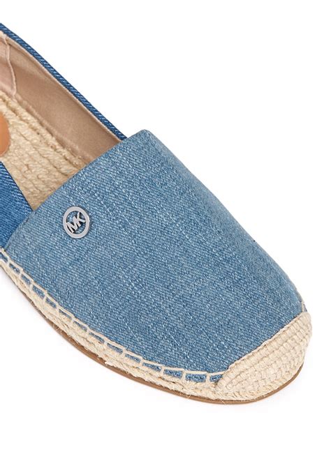 michael kors blue espadrilles|Michael Kors kendrick slip on.